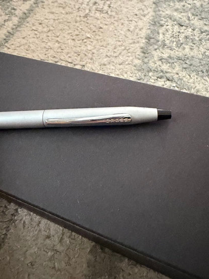 Cross Silver Ballpoint Pen with Dedicated Case