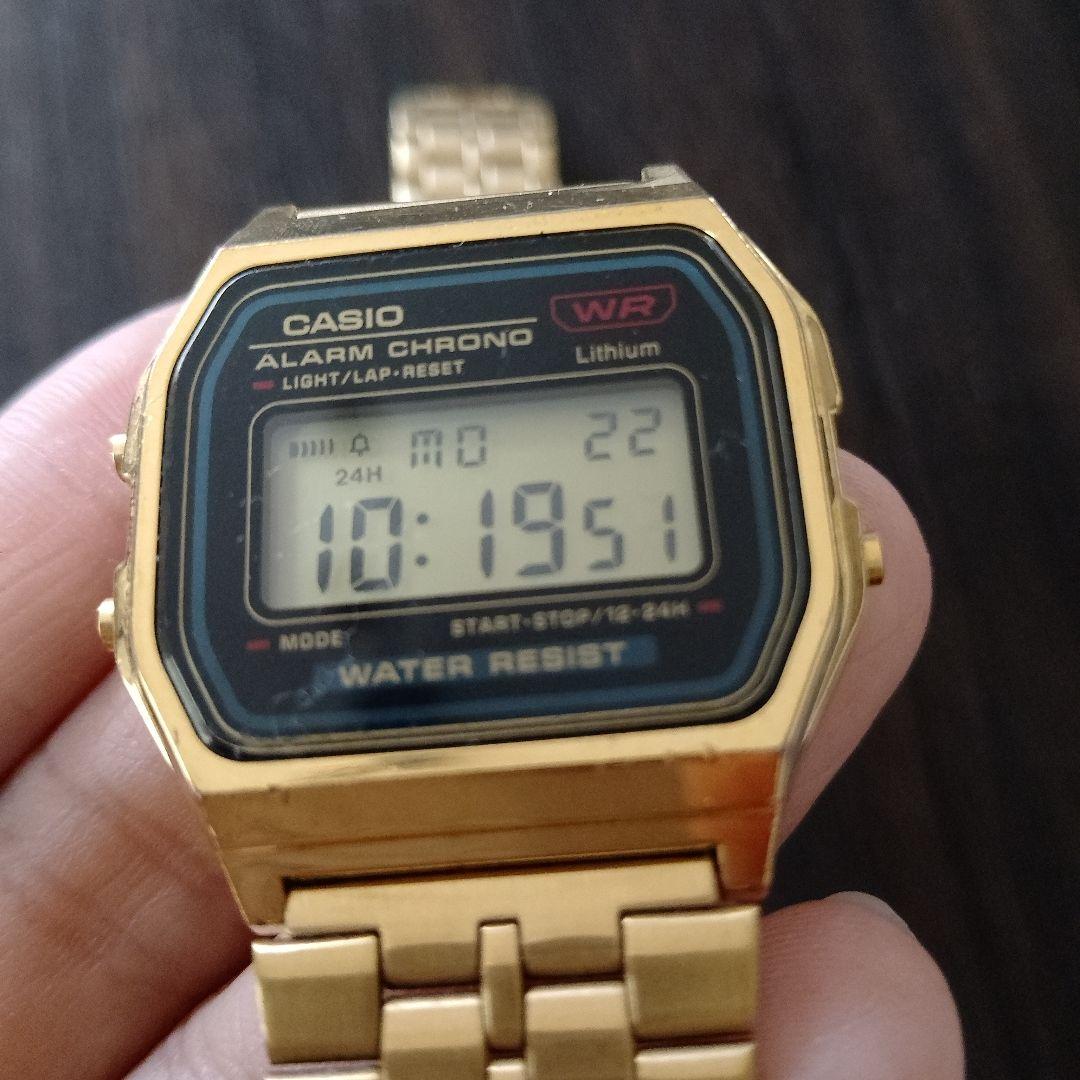 Casio Alarm Chrono Digital Watch Model with Alarm and Date Display — Japan Import