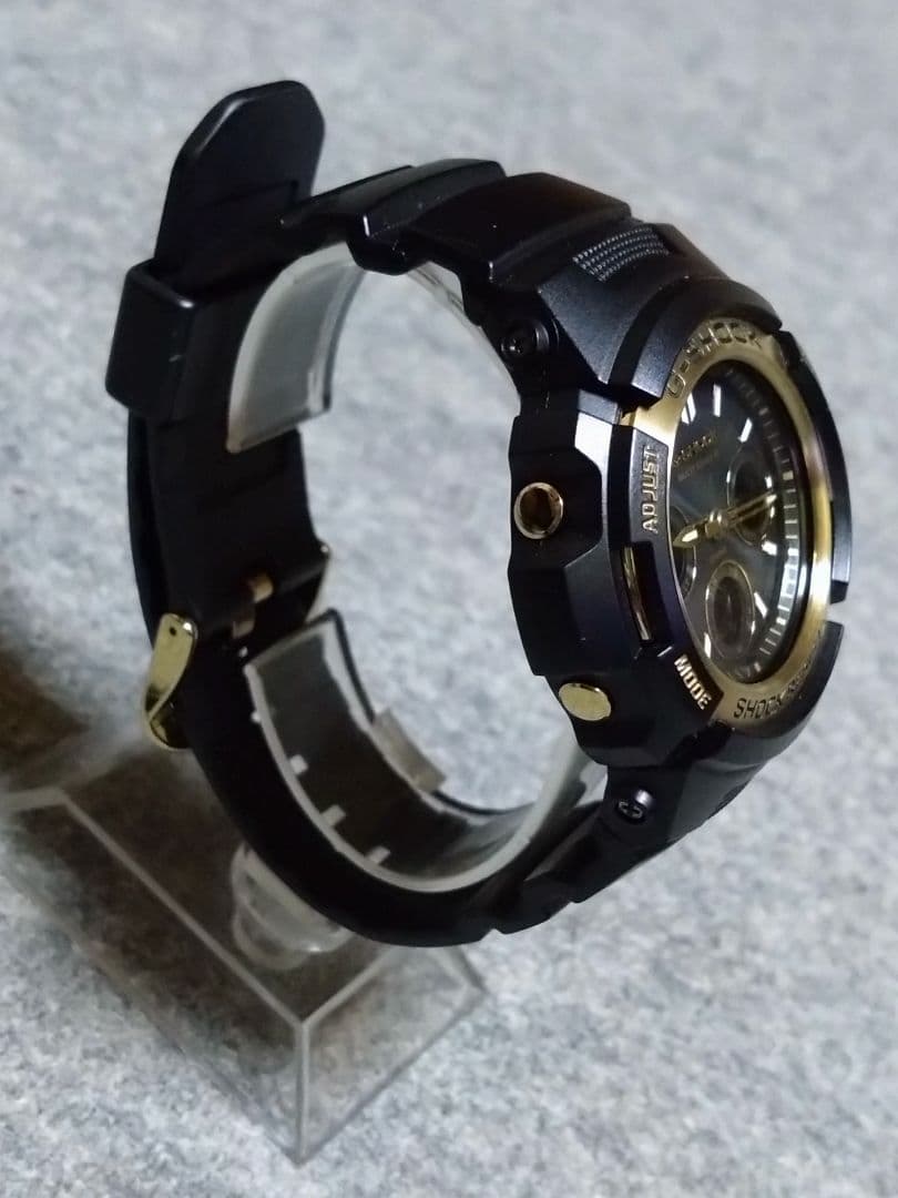 Casio G-Shock Tough Solar AWG-M100SBG-1AJF Black & Gold Series Watch — Japan Import