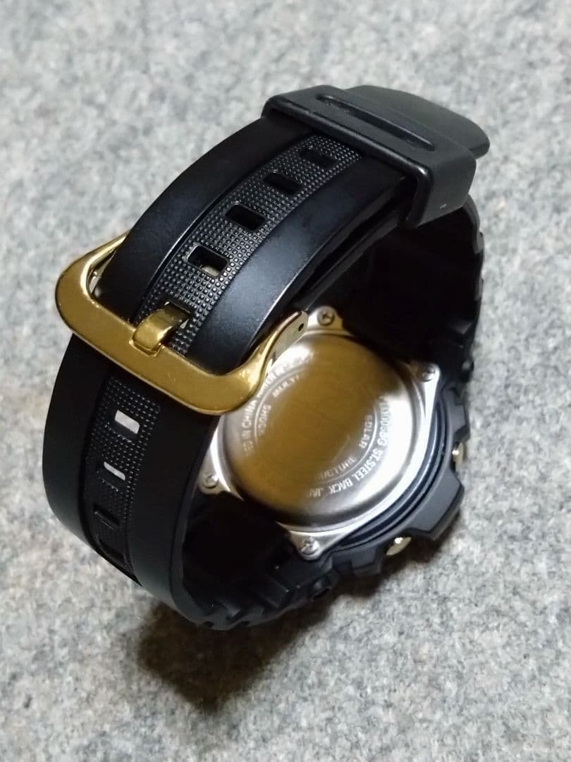Casio G-Shock Tough Solar AWG-M100SBG-1AJF Black & Gold Series Watch — Japan Import
