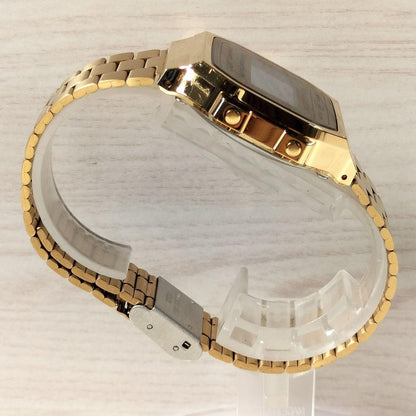 Casio Alarm Chrono Gold A168 Quartz Watch — Japan Import