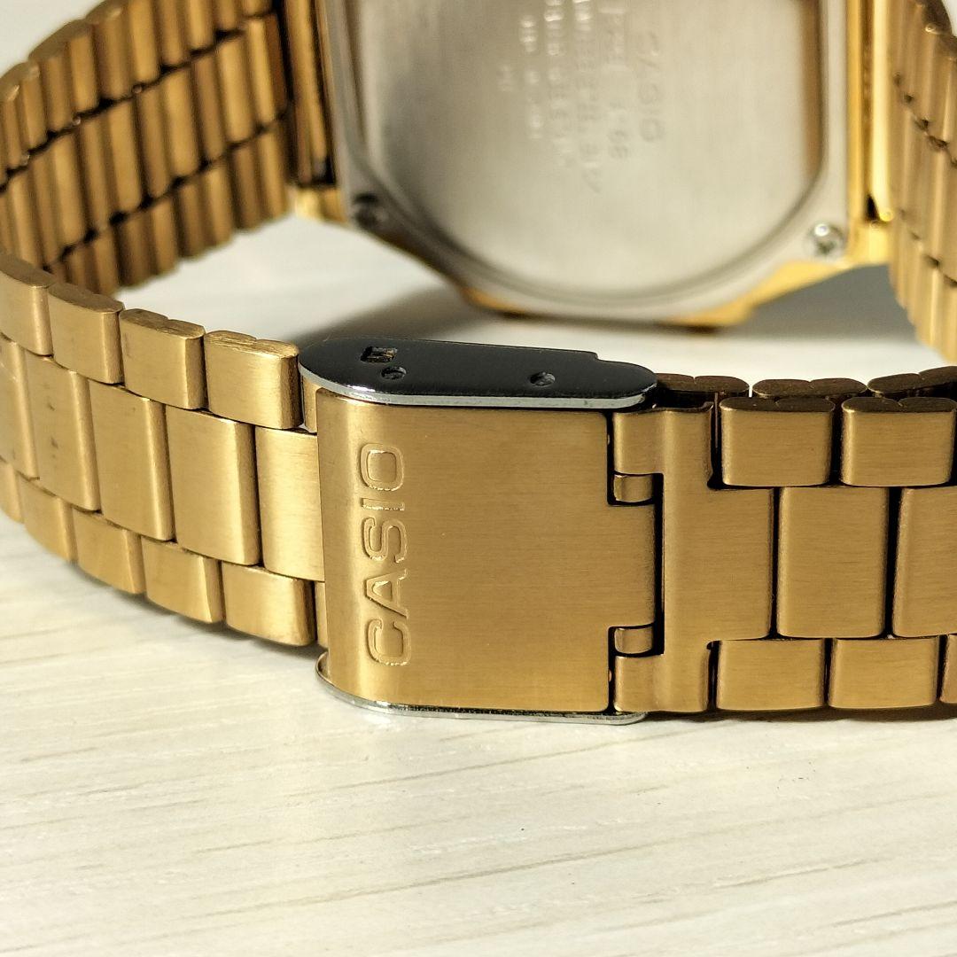 Casio Alarm Chrono Gold A168 Quartz Watch — Japan Import