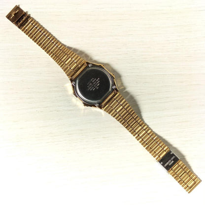 Casio Alarm Chrono Gold A168 Quartz Watch — Japan Import