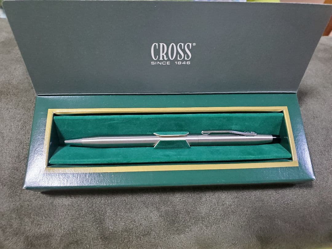 Cross Mechanical Pencil and Ballpoint Pen Set with Blue Ink — Japan Import