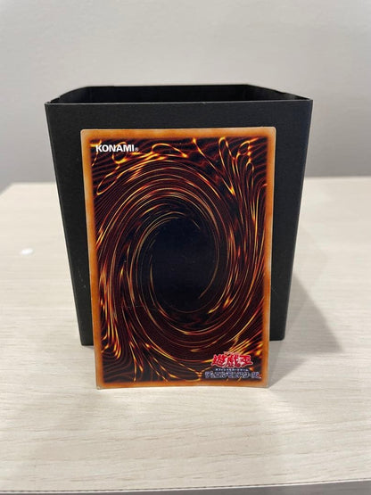 Ultra Rare Konami Blue-Eyes White Dragon monster card from Initial Starter Box displayed on white background