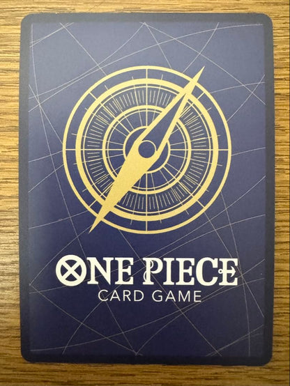 One Piece Nico Robin SR Parallel OP12-087 single trading card in protective packaging