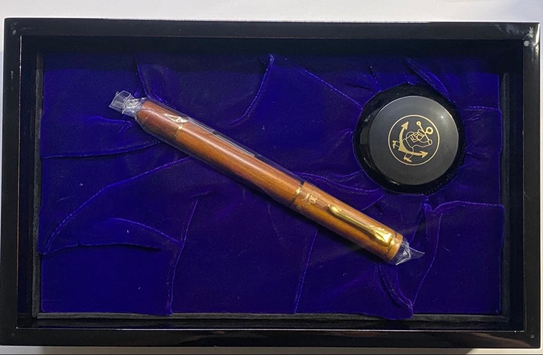 Sailor 100th Anniversary Limited Edition Fountain Pen Shimotsumugi Medium Nib 21K Gold Model 10-1500-420 — Japan Import