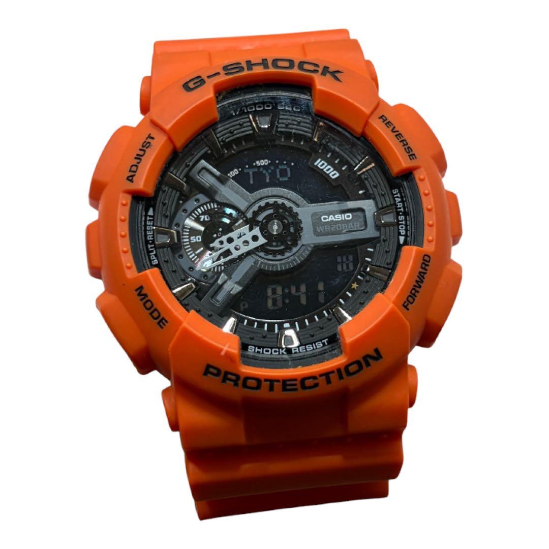Casio G-Shock GA-110MR Orange-Black Watch — Japan Import