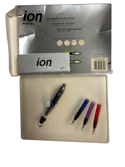 Cross Ion Metal Pen Blue 812-15 RFLWB — Japan Import