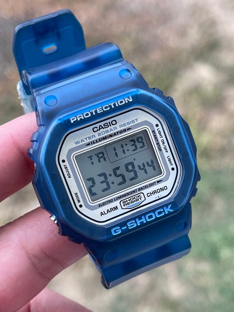 Casio G-Shock Blue Wristwatch