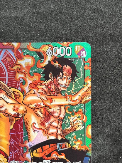 Bandai One Piece Card Game Start Deck EX featuring Luffy and Ace ST-30 in good condition