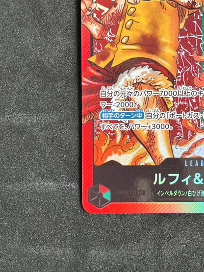 Bandai One Piece Card Game Start Deck EX featuring Luffy and Ace ST-30 in good condition