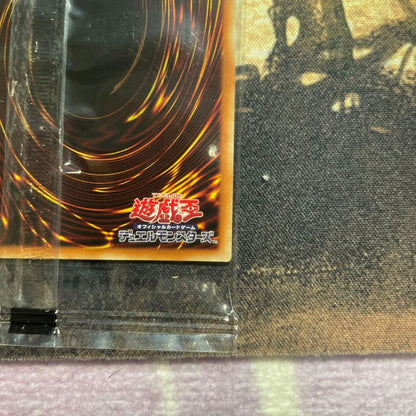 Yugioh Black Magician Special Illustration Campaign Prize with notification card and cardboard box