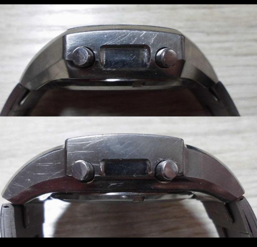 Casio Digital Watch Rare Titanium Model ME-100T Unique Design