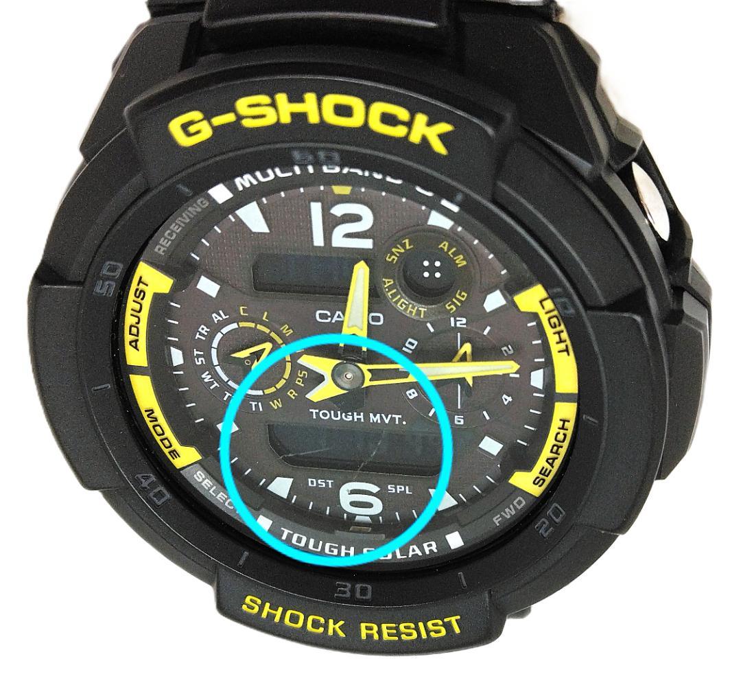 Casio G-Shock Sky Cockpit Tough Solar Model GW-3500B Black Watch — Japan Import