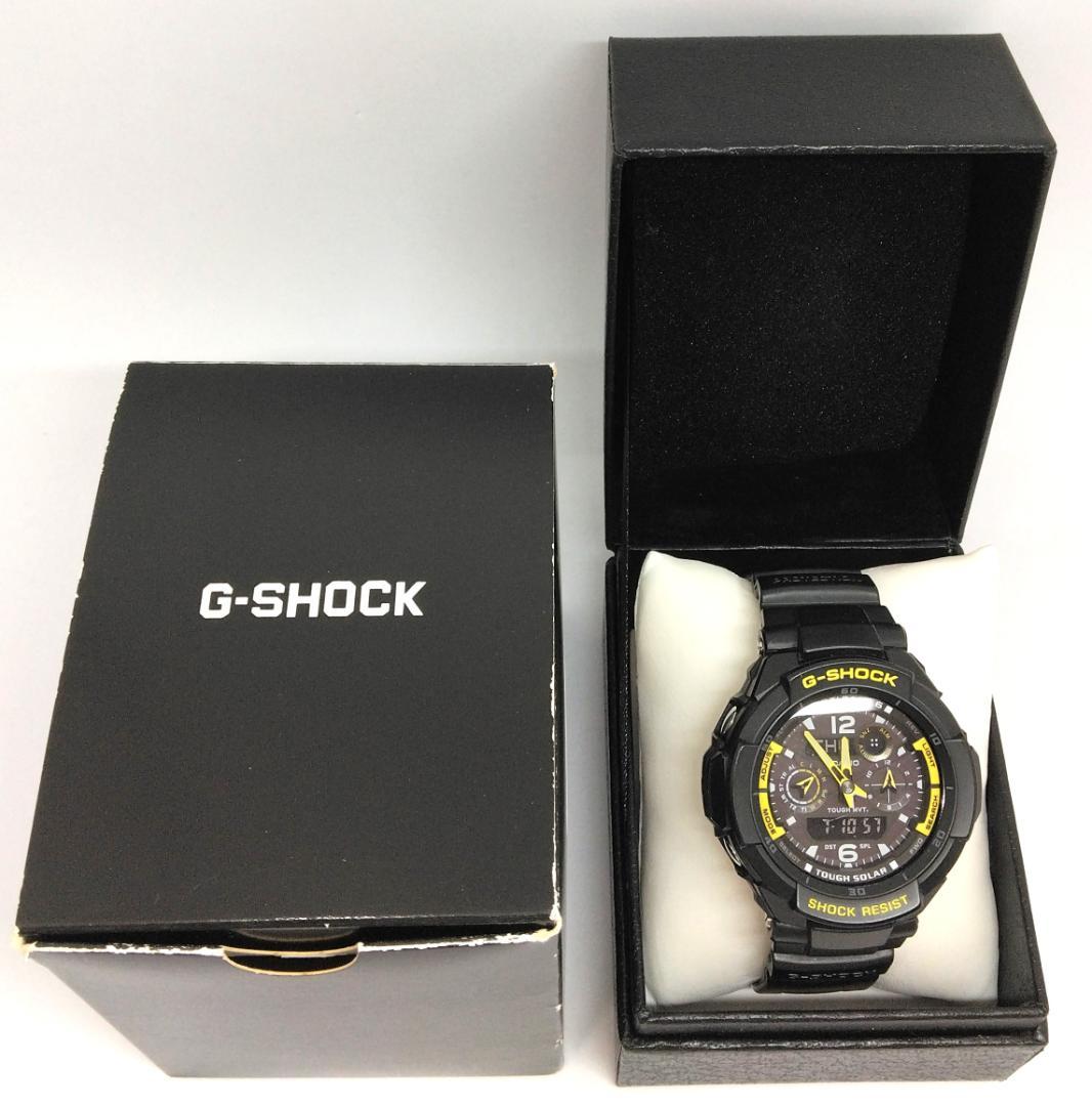 Casio G-Shock Sky Cockpit Tough Solar Model GW-3500B Black Watch — Japan Import