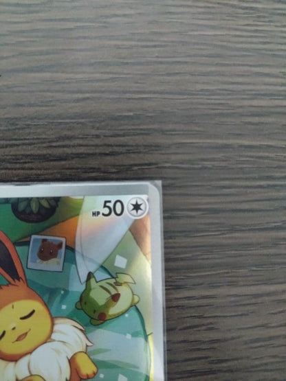 Pokemon Eevee Mega Start Deck 100 card model 755/742 from 2025 Japan import in sleeve and magnet loader
