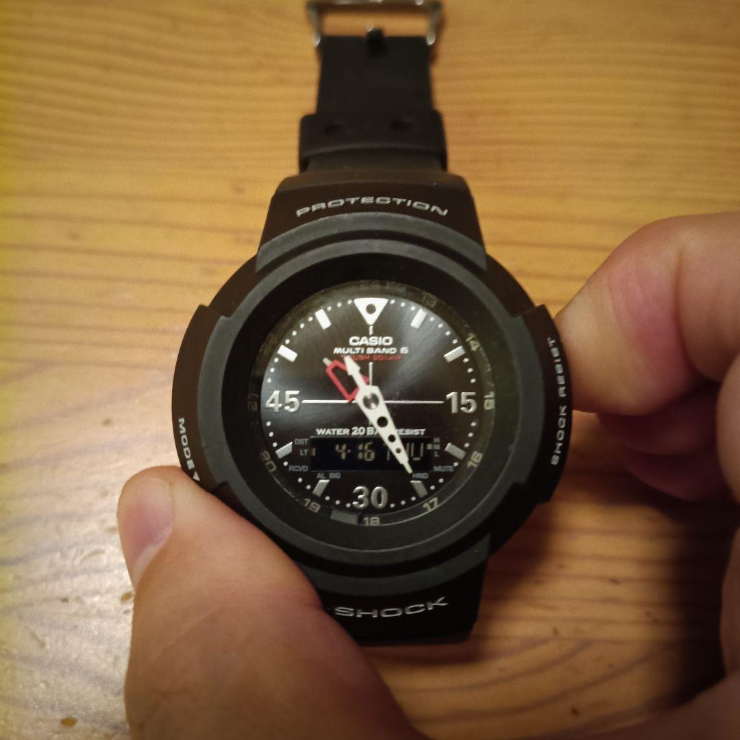 Casio G-Shock AWG-M520-1AJF Watch in Black with Shock Resistance and 20 ATM Water Resistance — Japan Import