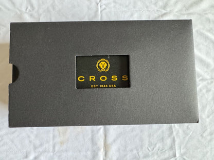 Cross Townsend Medalist Ballpoint Pen Model CR-N502TW Silver Gold with Box — Japan Import