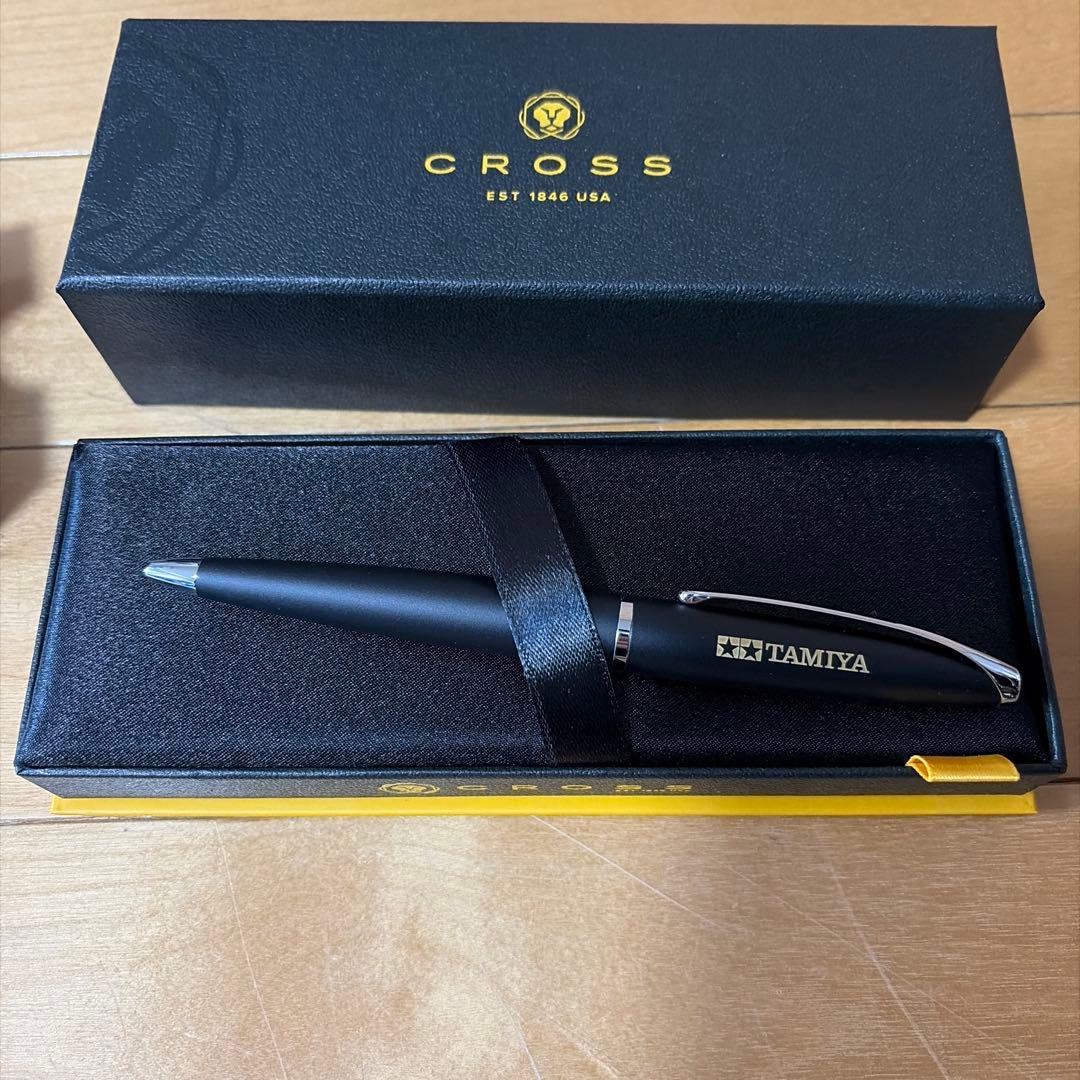 Cross Tamiya Collaboration Metal Ballpoint Pen with Black Finish — Japan Import