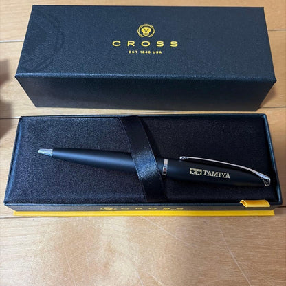 Cross Tamiya Collaboration Metal Ballpoint Pen with Black Finish — Japan Import
