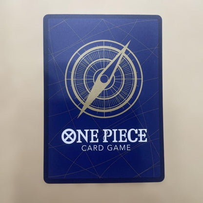 One Piece Card Game Drum Kingdom OP08-020 playing card in protective sleeve from a personal collection