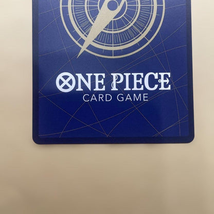 One Piece Card Game Drum Kingdom OP08-020 playing card in protective sleeve from a personal collection
