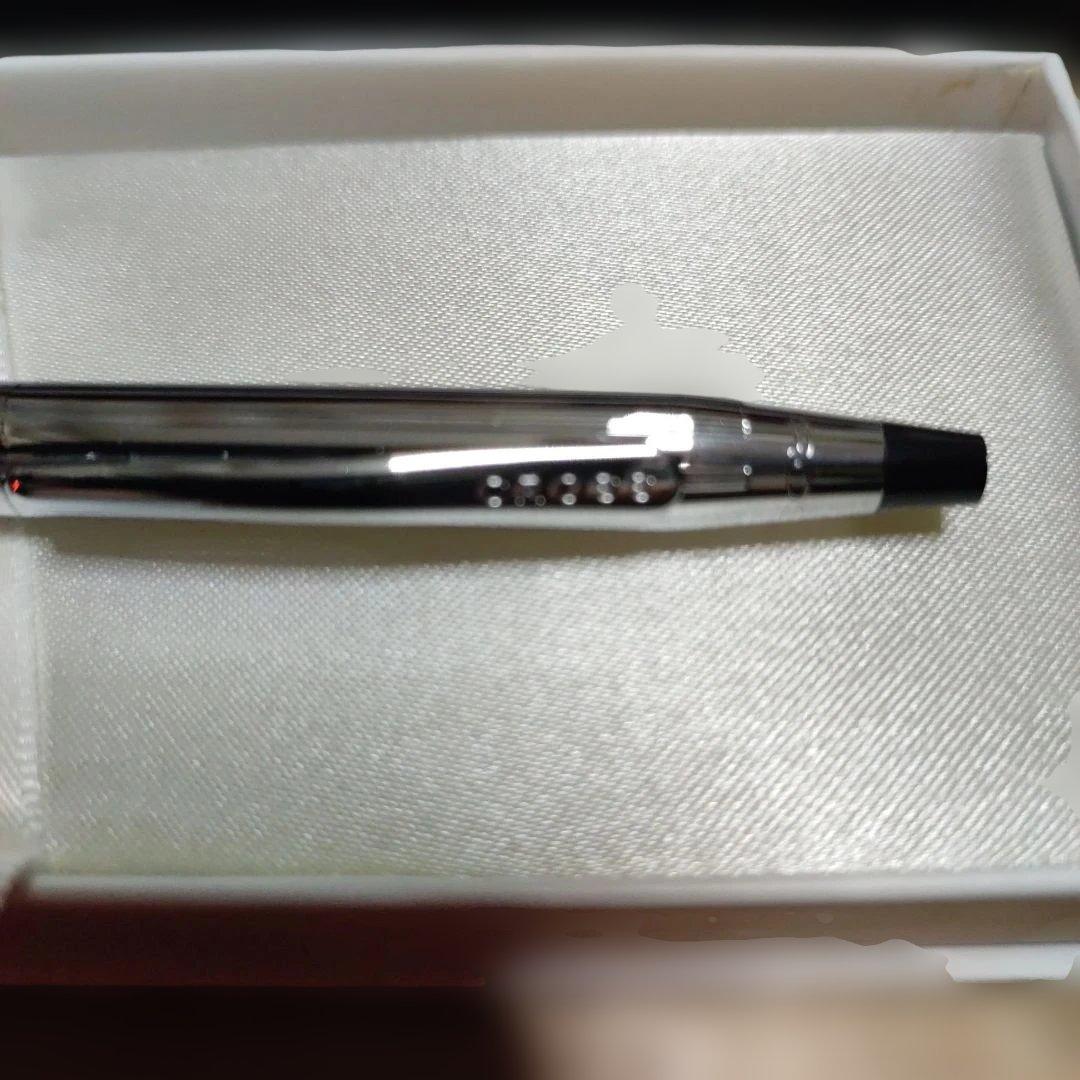 CROSS Silver Ballpoint Pen with Refill Points