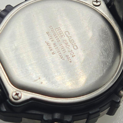 Casio Duro200 DRO-204 Watch with New Battery and New Belt