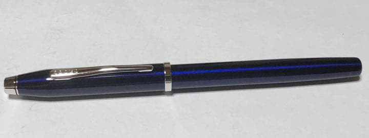 Brand Cross Century II Ballpoint Pen Model Blue Lacquer 134mm (5.3 in) size 154mm (6.1 in) length