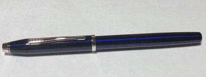 Brand Cross Century II Ballpoint Pen Model Blue Lacquer 134mm (5.3 in) size 154mm (6.1 in) length