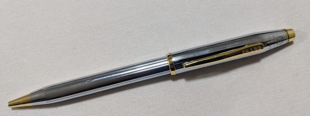 Cross Classic Century Ballpoint Pen with Leather Pen Case — Japan Import