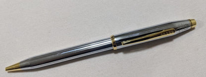 Cross Classic Century Ballpoint Pen with Leather Pen Case — Japan Import