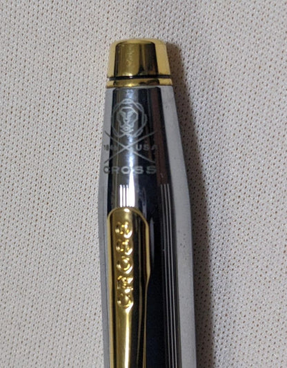 Cross Classic Century Ballpoint Pen with Leather Pen Case — Japan Import