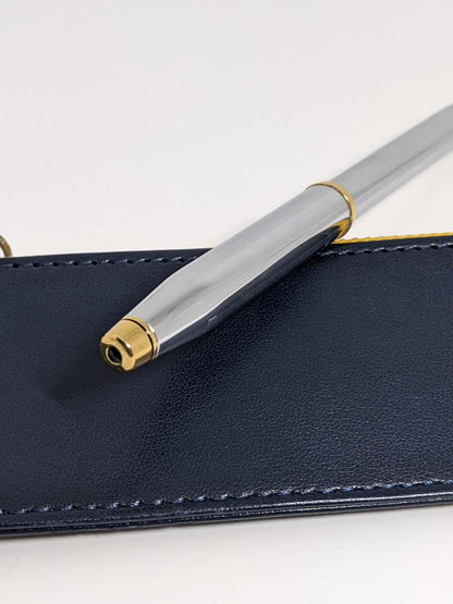 Cross Classic Century Ballpoint Pen with Leather Pen Case — Japan Import