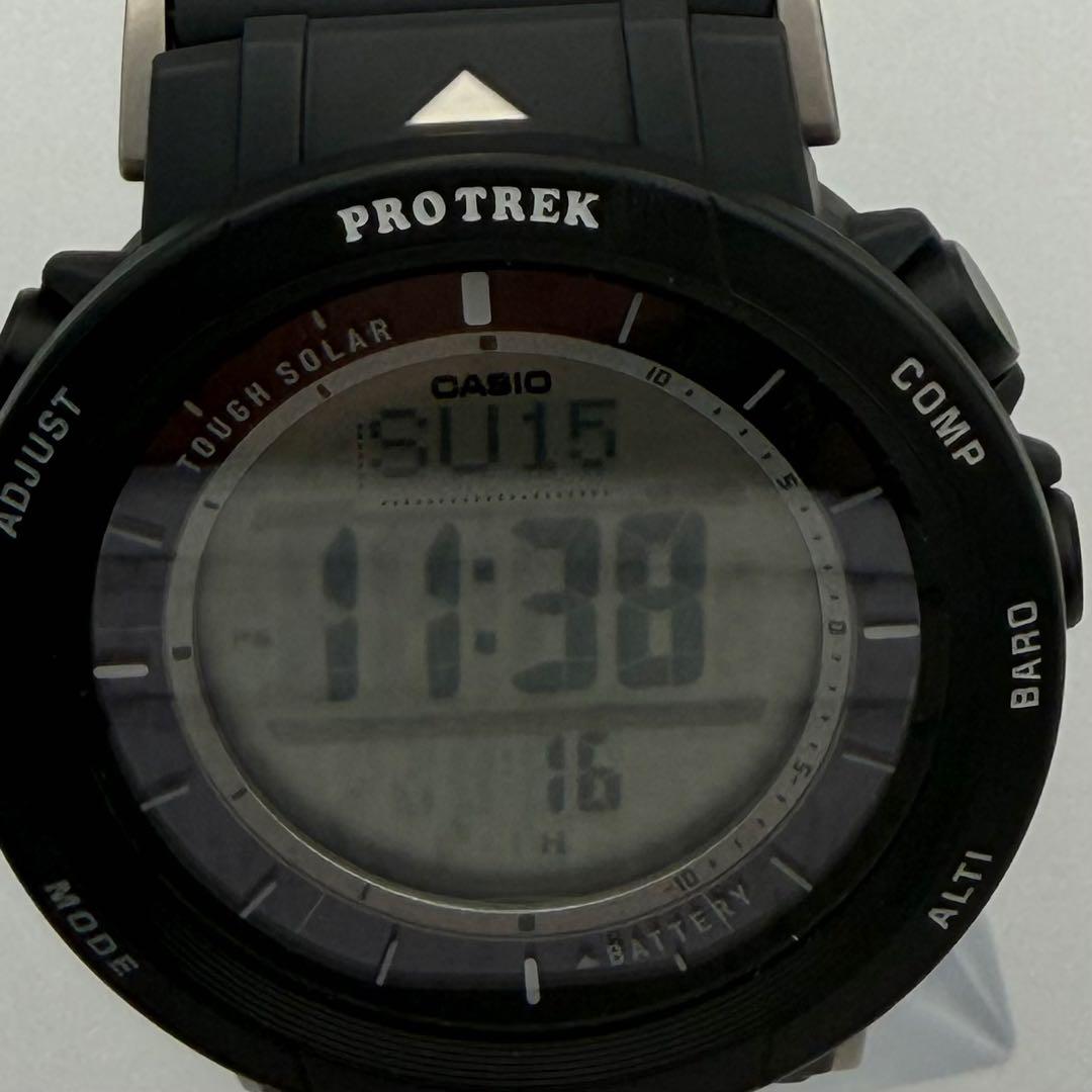 Casio Pro Trek PRG-30 Digital Watch with Tapsoluer Solar Power Japan Import