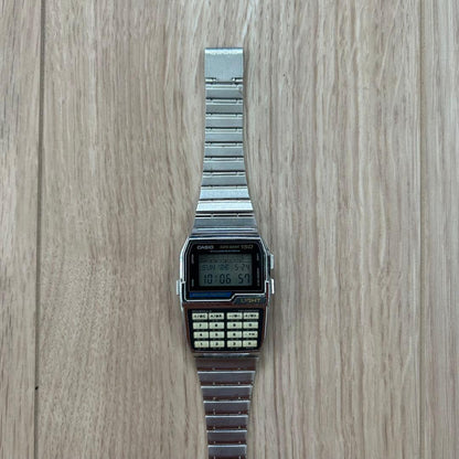 Casio Data Bank DBC-1500 Vintage Digital Watch with Calculator and Phone Memo — Japan Import