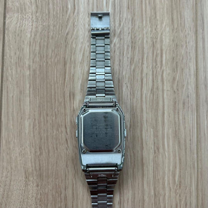 Casio Data Bank DBC-1500 Vintage Digital Watch with Calculator and Phone Memo — Japan Import