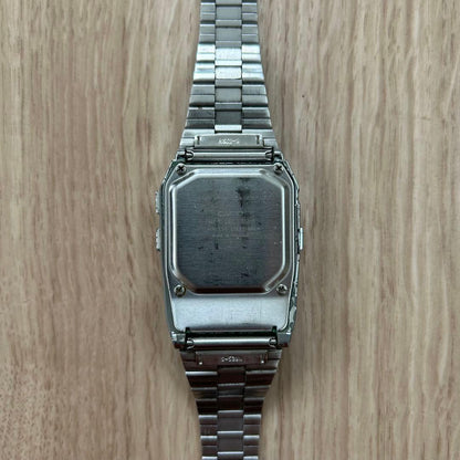 Casio Data Bank DBC-1500 Vintage Digital Watch with Calculator and Phone Memo — Japan Import