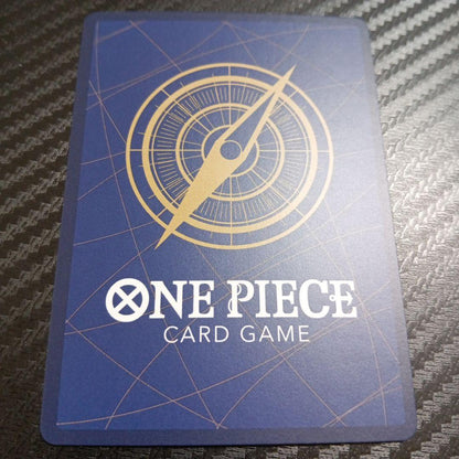 One Piece Monkey D. Luffy OP05-116 Rubber Rubber Gold Rotation Bullet single card in protective sleeve