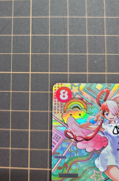 One Piece Monkey D. Luffy Card OP02-120 SP Japanese collectible card in protective sleeve