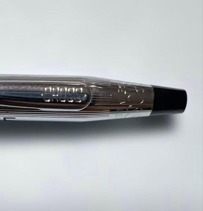 CROSS Classic Century ballpoint pen in chrome silver with Insyte brand engraving, Japan import