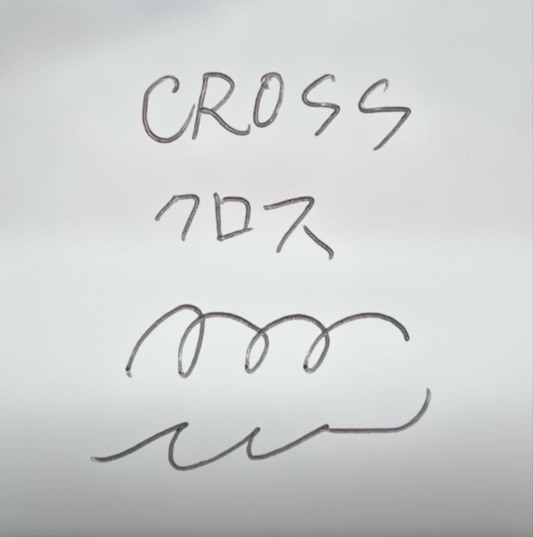 CROSS Classic Century ballpoint pen in chrome silver with Insyte brand engraving, Japan import