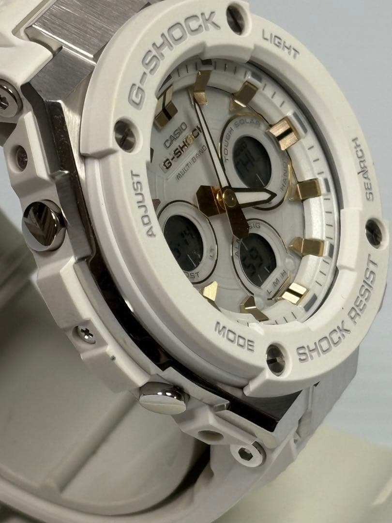 Casio G-Shock G-Steel GST-W300-7AJF Radio Solar Watch with Box