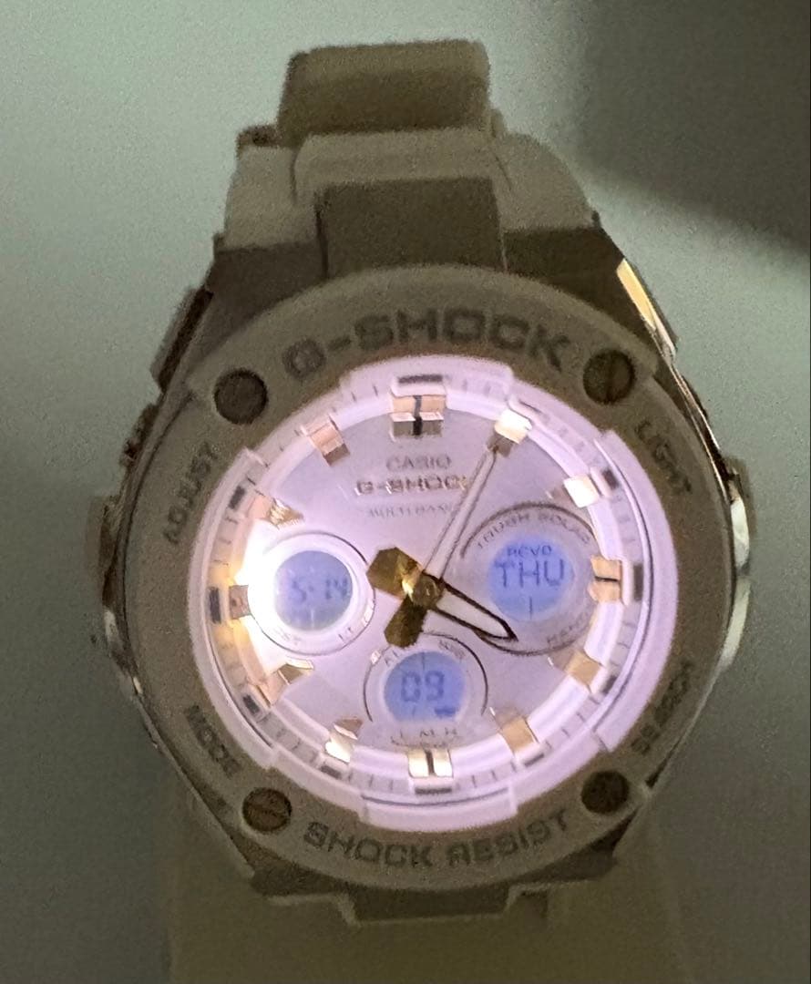 Casio G-Shock G-Steel GST-W300-7AJF Radio Solar Watch with Box