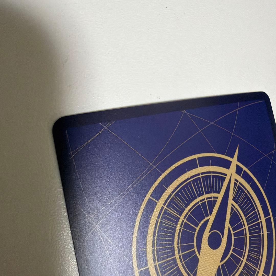 Marshall D. Teach rare character card from One Piece card game with minor back scratches