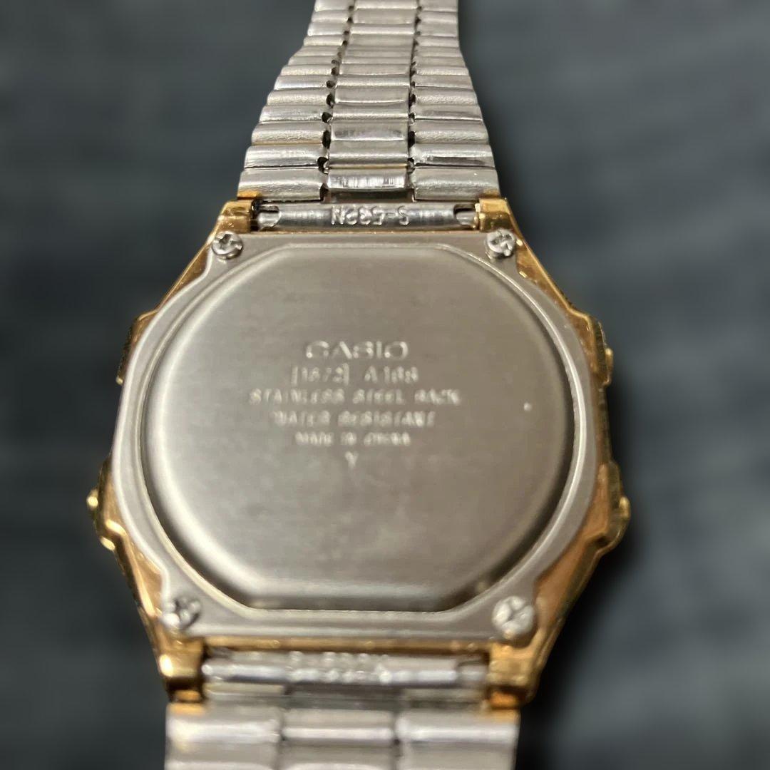 Casio A168 Gold Argyle Watch — Japan Import