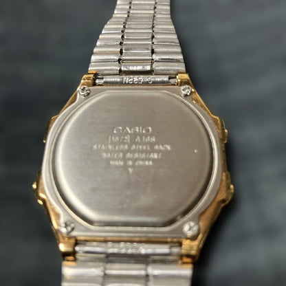 Casio A168 Gold Argyle Watch — Japan Import