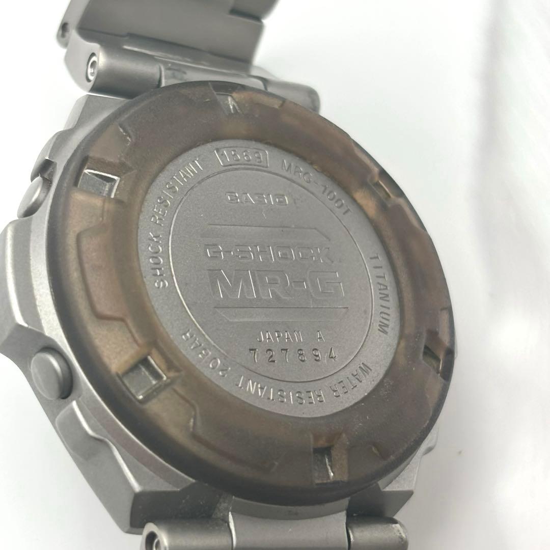 Casio G-Shock MR-G MRG-100T Full Metal Titanium Watch — Japan Import