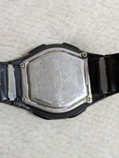 Casio Digital Watch with Solar Power and World Time Display